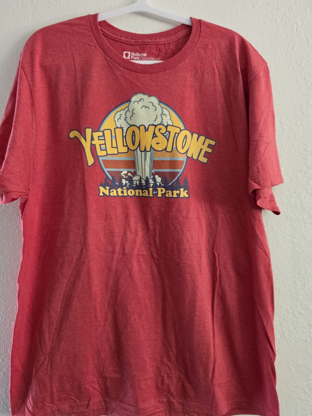 Yellowstone National Park Graphic Tee - Red